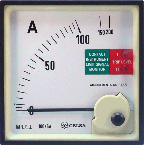Gleichstromanzeiger - PQC series - CELSA MESSGERATE ESPAÑA S.L. - Zeiger / Einbau