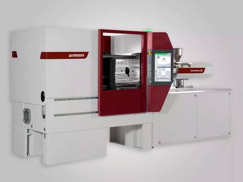 Horizontale Spritzgießmaschine - SmartPower B8X 38 – 400 - WITTMANN - servohydraulisch / modulierbar / Drei-Platten