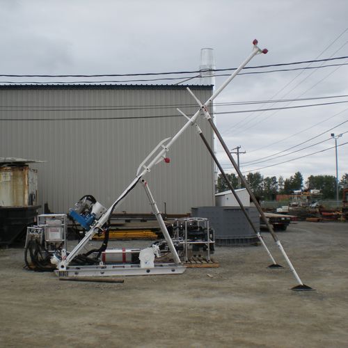 Multifunktions-Bohrgerät - Mancore 600 - Usinage Marcotte inc. - tragbar / drehbar / hydraulisch
