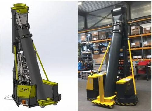 Transportwagen - BULMOR industries - für Rohre / funkgesteuert / elektrisch