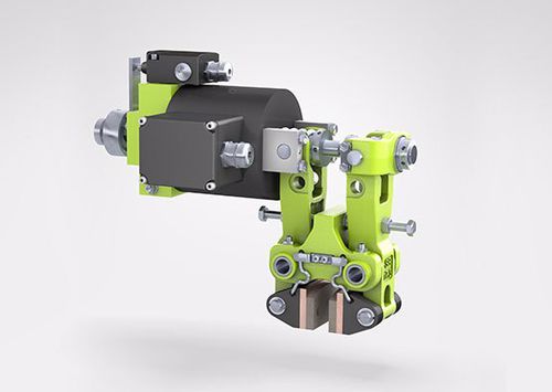 Scheibenbremse - SB 17.3 MXS - DELLNER BUBENZER Germany GmbH - magnetisch-induktiv / hydraulisch / manuell