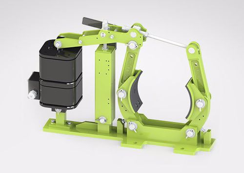 Trommelbremse - EBA series - DELLNER BUBENZER Germany GmbH - Federdruck / manuelle Lockerungssteuerung / einstellbar