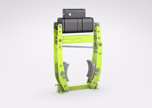 Trommelbremse - EBH series - DELLNER BUBENZER Germany GmbH - Federdruck / manuelle Lockerungssteuerung / einstellbar