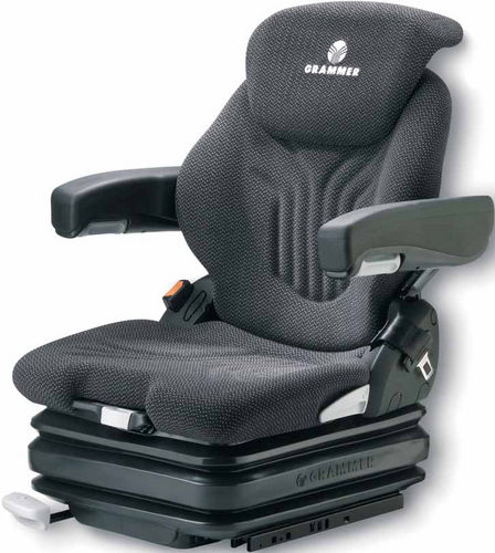 Fahrersitz - Primo XL - GRAMMER - mit Federungssystem / für Gabelstapler / für Baumaschinen