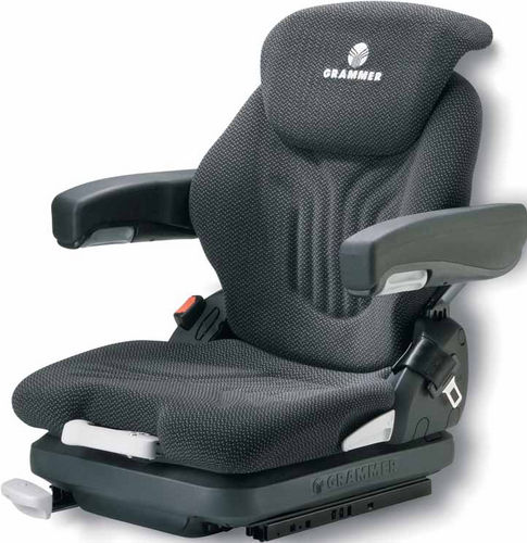 Fahrersitz - Primo XM - GRAMMER - mit Federungssystem / für Gabelstapler / für Baumaschinen