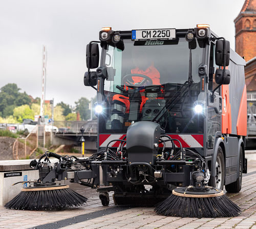 Vielzweck-Außenreinigungsmaschine - Citymaster 2250 - HAKO - Aufsitz / Diesel / für Außenbereich