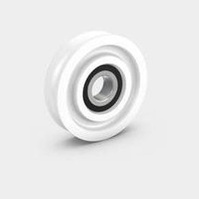 Laufflächen-Rad - PEVOLON® - RÄDER-VOGEL RÄDER- UND ROLLENFABRIK GMBH & CO. KG - Polyamid / Kugellager / gerillt