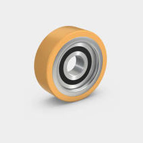 Freie Förderrolle - VULKOLLAN® - RÄDER-VOGEL RÄDER- UND ROLLENFABRIK GMBH & CO. KG - Stahl / mit aufvulkanisierten Elastomer-Profil