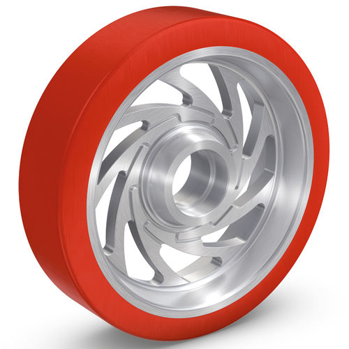 Laufflächen-Rad - PEVODYN® Soft - RÄDER-VOGEL RÄDER- UND ROLLENFABRIK GMBH & CO. KG - Polyurethan / für mittelschwere Lasten / geräuscharm