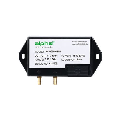 Differenzdruckaufnehmer - 166  - Alpha Instruments Company - 4-20 mA / 2-Leiter / 5 V DC
