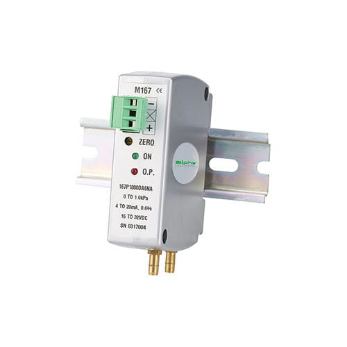 Differenzdruckaufnehmer - 167  - Alpha Instruments Company - 4-20 mA / 2-Leiter / Klemmleiste