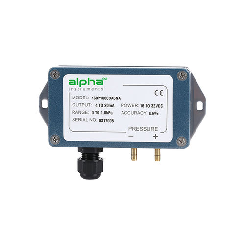 Differenzdruckaufnehmer - 168  - Alpha Instruments Company - 4-20 mA / 2-Leiter / für Oberflächenmontage