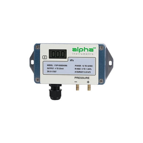 Differenzdruckmessumformer - 178  - Alpha Instruments Company - kapazitiv / 4-20 mA / digital