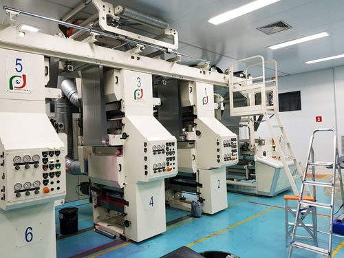 Druckmaschine per Rotogravur - FADA ITALIA SRL - für Etiketten / für Kunststoff-Folien / für Aluminiumfolie