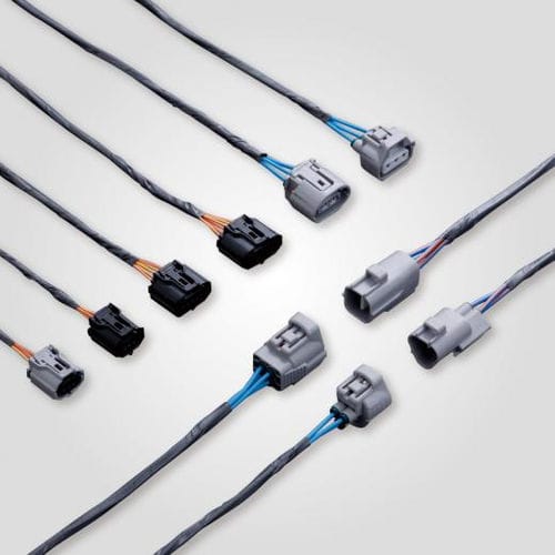Kabelbaum-Steckverbinder - Sumitomo Electric Ltd - Stromversorgung / rechteckig / Hochfrequenz