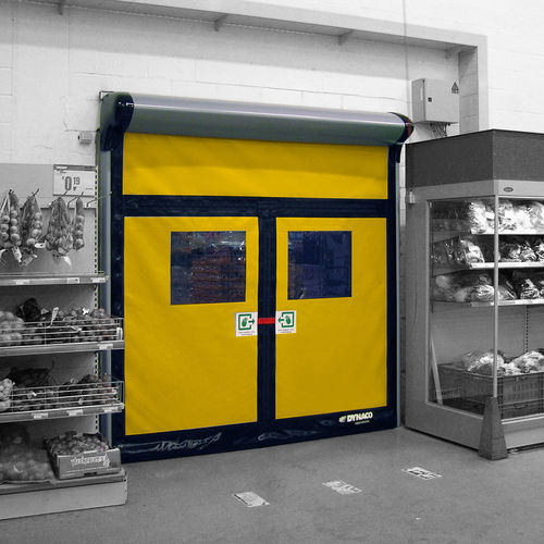 Rolltor - D-313 - Entrematic Dynaco - Edelstahl / PVC / Industrie