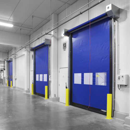 Rolltor - M2 FREEZER - Entrematic Dynaco - Edelstahl / Industrie / für Kühlraum