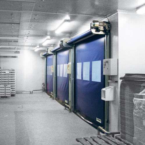 Rolltor - M2  - Entrematic Dynaco - Edelstahl / für den Innenbereich / Industrie