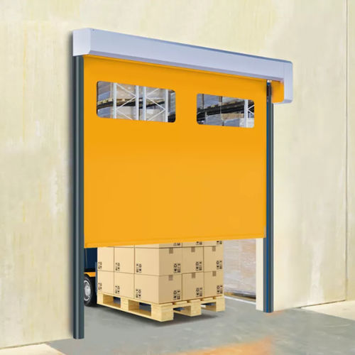 Vertikal-Schiebetür - D-211 - Entrematic Dynaco - für den Innenbereich / Schnelllauf / Design