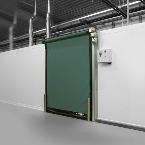 Rolltor - D-311 - Entrematic Dynaco - Edelstahl / PVC / für den Innenbereich