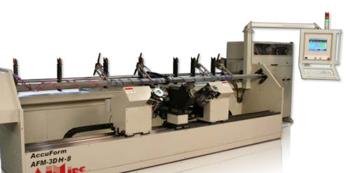 Elektrohydraulische Biegemaschine - AFM-xDHx - aim inc - elektrisch / Rohr / Profil