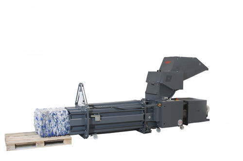 Mahlkompressor für PET-Flaschen - CP 4988  - HSM GmbH + Co. KG - horizontal / automatisch / kompakt