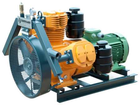 Kolbenkompressor - TAMKO 7200 - tamsan compressor - Luft / mit Elektromotor / stationär