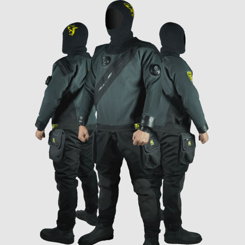Wasserdichter Tauchanzug für berufliche Nutzung - TNT CLASSIC - SF Tech SARL - Aramidfaser / Metall / Nylon