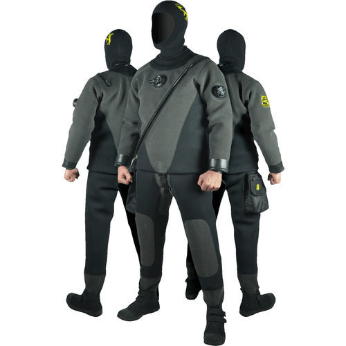 Wasserdichter Tauchanzug für berufliche Nutzung - Neoprene Classic - SF Tech SARL - Metall / Aramidfaser / Neopren