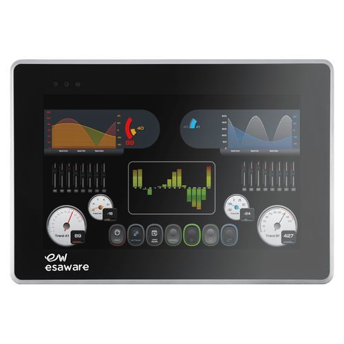 HMI mit Touchscreen - EW1 series - ESA elettronica - mit Touchscreen / einbaufähig / 1366 x 768