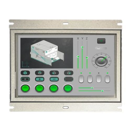 LCD-Monitor - ESA elettronica - TFT / mit LED-Rückbeleuchtung / Industrie