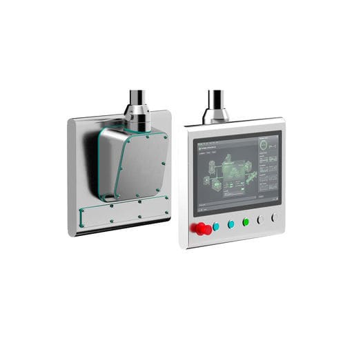 HMI mit kapazitivem Touchscreen - LUMIA INOX - ESA elettronica - mit Trägerarm / 1920 x 1080 / Arm® Cortex®-A72 Dual-core