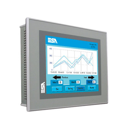 Terminal mit Touchscreen - IT105B - ESA elettronica - einbaufähig / 320 x 240 / USB