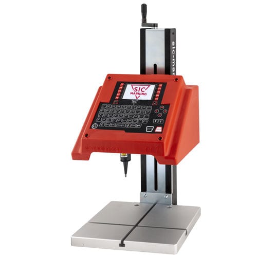Nadelpräger - EC1 - SIC Marking - Kunststoff / Metall / Tisch