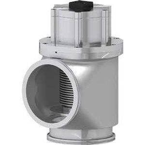 Rechtwinkliges Ventil - 264 series - VAT Vakuumventile AG - Sitz / mit Handrad / pneumatisch