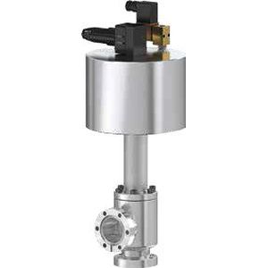 Rechtwinkliges Ventil - 571 series - VAT Vakuumventile AG - Sitz / manuell / pneumatisch