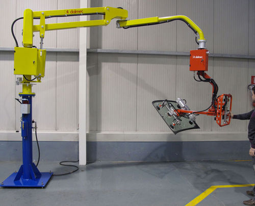 Manipulator für Glas - PARTNER  - DALMEC - pneumatisch / mit Saugnapf / Fahrzeug