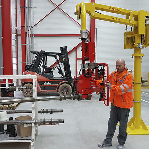 Pneumatischer Manipulator - DALMEC - mit Greifsystem / für mechanische Bauteile / Umschlag