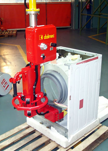 Manipulator für Elektrogeräte - DALMEC - pneumatisch / mit Saugnapf / Umschlag