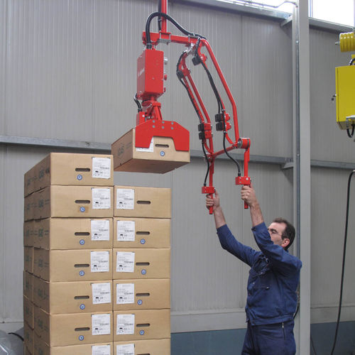 Manipulator für Kartonhandling - DALMEC - pneumatisch / mit Greifsystem / für Karton