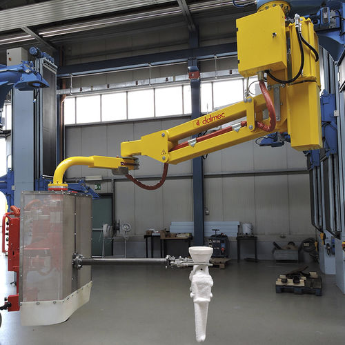 Manipulator für Formwerkzeug - DALMEC - pneumatisch / mit Greifsystem / Umschlag