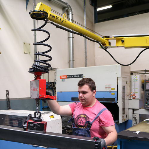 Pneumatischer Manipulator - DALMEC - mit Haken / mit Hubmagnet / Umschlag
