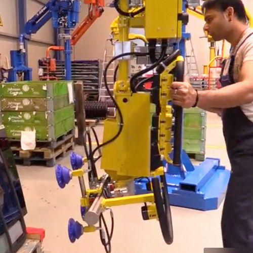Pneumatischer Manipulator - DALMEC - mit Saugnapf / für Glas / für Fahrzeuge