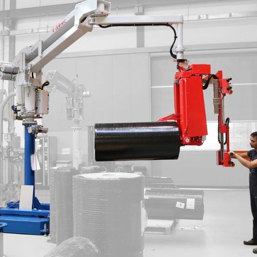 Manipulator für Spulen-Handling - DALMEC - pneumatisch / mit Greifsystem / für Hubanwendungen
