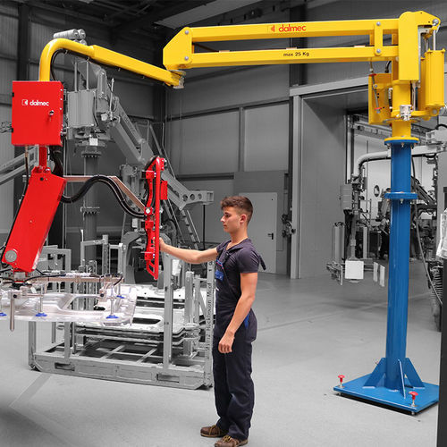 Pneumatischer Manipulator - DALMEC - mit Greifsystem / mit Saugnapf / für Fahrzeuge