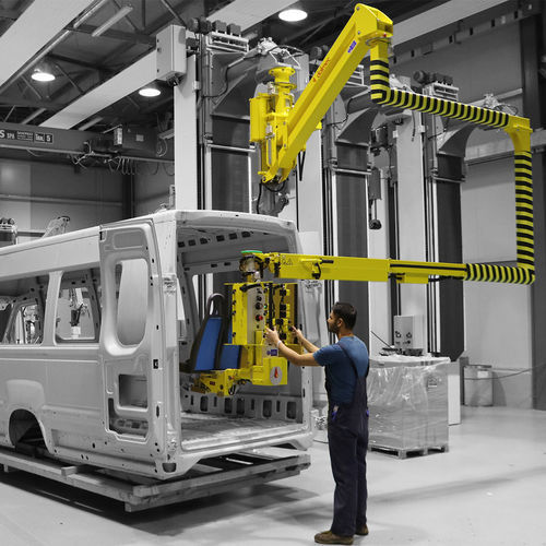 Pneumatischer Manipulator - DALMEC - mit Greifsystem / Positionierung / für Handling