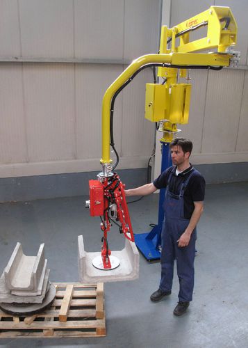 Pneumatischer Manipulator - DALMEC - mit Saugnapf / für Baustoffe / Umschlag