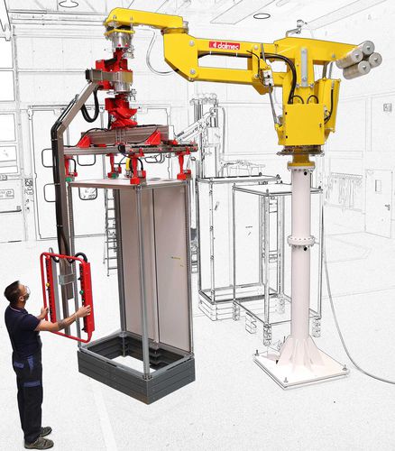 Pneumatischer Manipulator - DALMEC - Spannsystem / Belastung / Umschlag