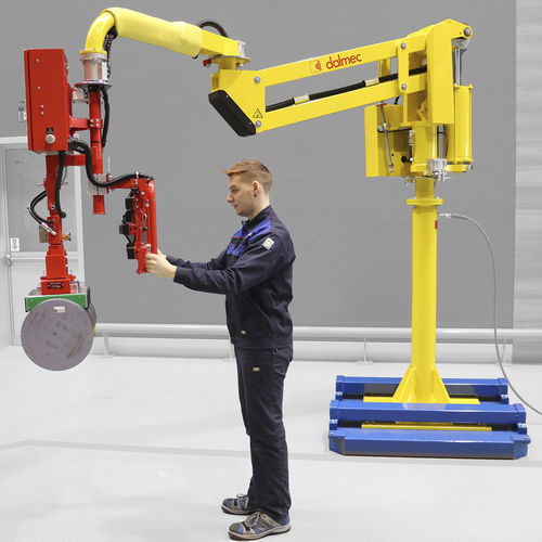 Pneumatischer Manipulator - DALMEC - mit Saugnapf / Positionierung / Belastung