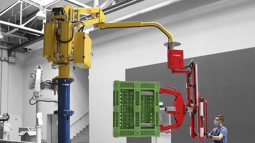 Pneumatischer Manipulator - DALMEC - Gabel / Positionierung / Umschlag